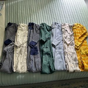 7 Hanna Andersson/moon and back by Hanna Andersson lot SIZE 3t